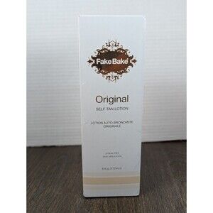 NEW SEALED Fake Bake Original Self Tan Lotion Steak Free 6 oz Sunless Tanner